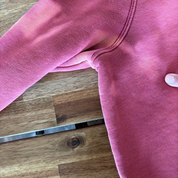 Carhartt Hoodie Relaxed Fit MED MIDWEIGHT LOGO SLEEVE GRAPHIC Distressed Stains - Picture 6 of 16